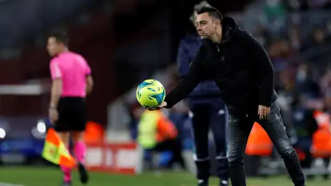 El entrenador del FC Barcelona Xavi Hernández El entrenador del FC Barcelona Xavi Hernández