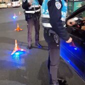 Control de la Policía Local contra el alcohol al volante