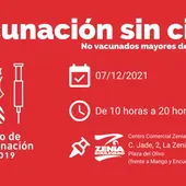 Vacunación masiva en el Centro Comercial Zenia Boulevard el próximo martes Vacunación masiva en el Centro Comercial Zenia Boulevard el próximo martes