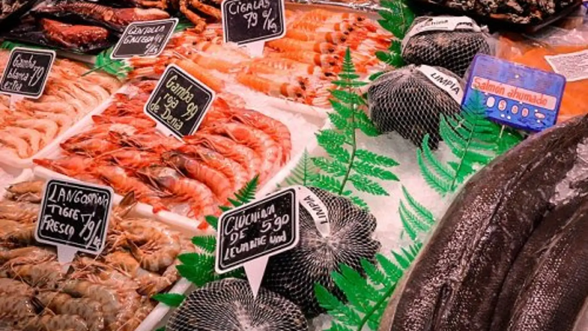 El marisco vuelve a ser el producto donde mayor incremento de precios se produce por Navidad