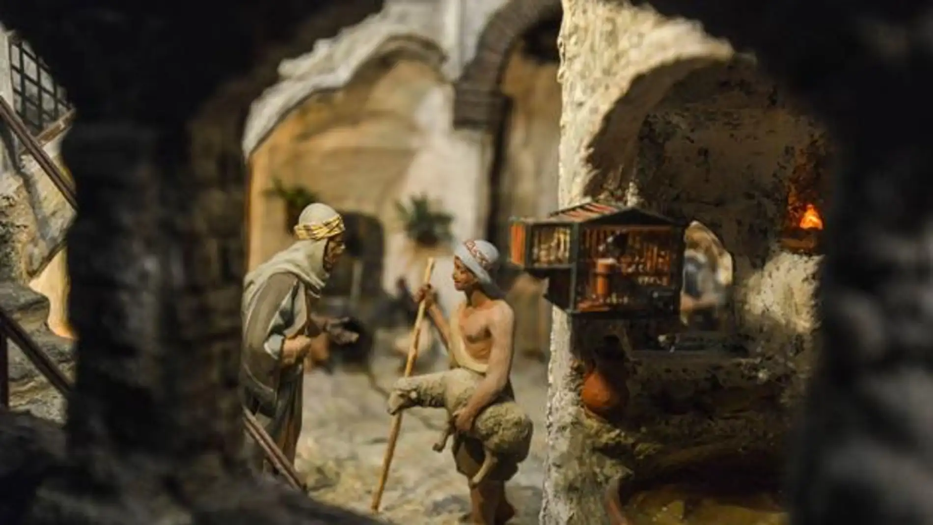 Un nacimiento de corte orientalista protagoniza este año la Exposición de Belén Monumental y Dioramas de Badajoz