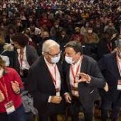 Valentín González Formoso es ratificado como nuevo secretario xeral del PSdG-PSOE. Imagen: Europa Press.