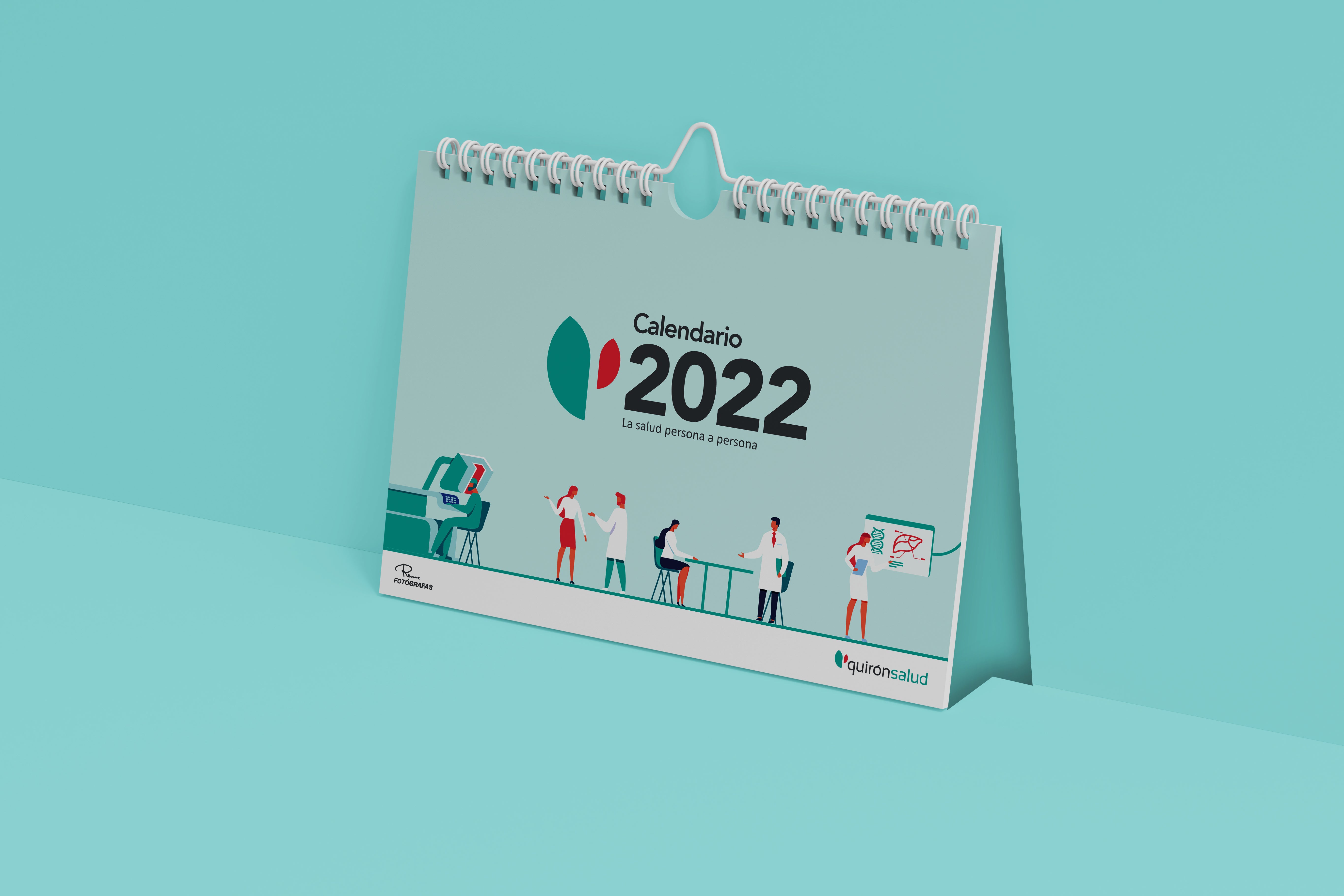 Quirónsalud y APSA se unen en un calendario solidario Quirónsalud y APSA se unen en un calendario solidario