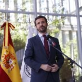 Pablo Casado se abre a una "gran coalición" con el PSOE en las próximas elecciones