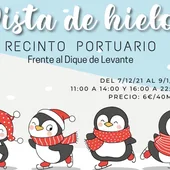 La pista se mantendrá abierta hasta el domingo 9 de enero de 2022, en horario de apertura de mañana y tarde La pista se mantendrá abierta hasta el domingo 9 de enero de 2022, en horario de apertura de mañana y tarde