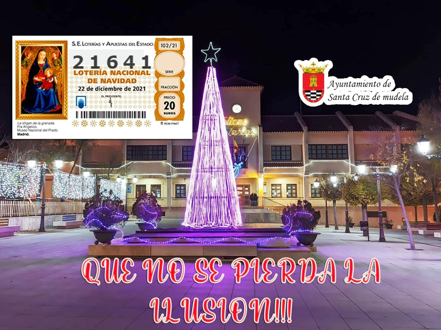 En Santa Cruz de Mudela todos juegan un año más el mismo número de la Lotería de Navidad En Santa Cruz de Mudela todos juegan un año más el mismo número de la Lotería de Navidad