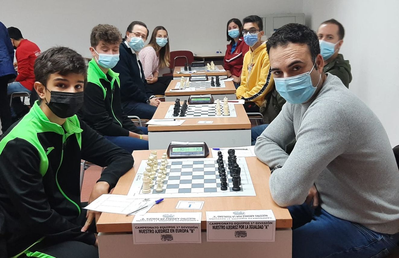 Nuestro Ajedréz en Europa campeón de 1ª división en Toledo Nuestro Ajedréz en Europa campeón de 1ª división en Toledo