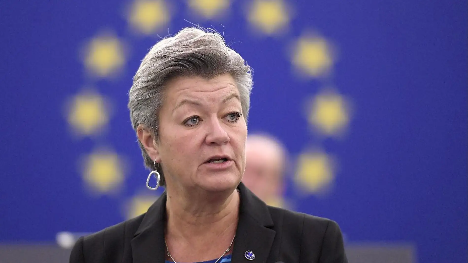La comisaria europea de Interior, Ylva Johansson