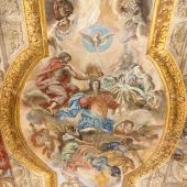 Imagen frescos ermita Las Virtudes (Santa Cruz de Mudela)
