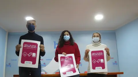 "Mellor local, mellor galego" lema da campaña iniciada polo BNG en apoio o comercio local "Mellor local, mellor galego" lema da campaña iniciada polo BNG en apoio o comercio local