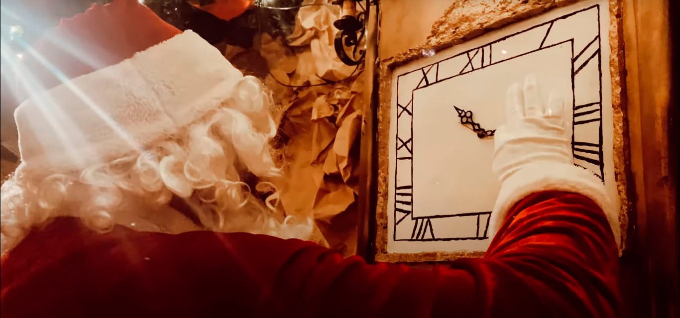 Papa Noel ha llegado a Villafranca de los Caballeros Papa Noel ha llegado a Villafranca de los Caballeros