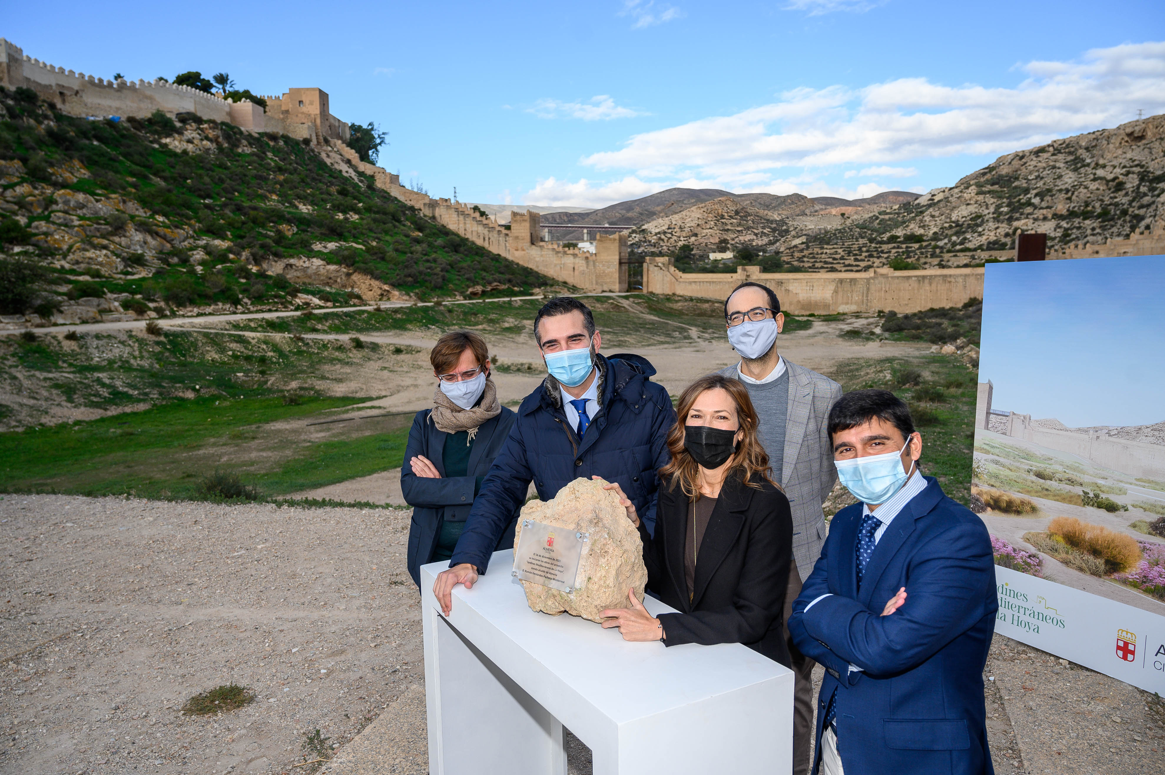 Comienza la transformación del parque de La Hoya en los Jardines del Mediterráneo Comienza la transformación del parque de La Hoya en los Jardines del Mediterráneo