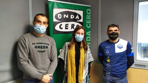 Hoy visita nuestro estudios de la calle Libreros el club Quijotes Triatl&oacute;n Alcal&aacute;