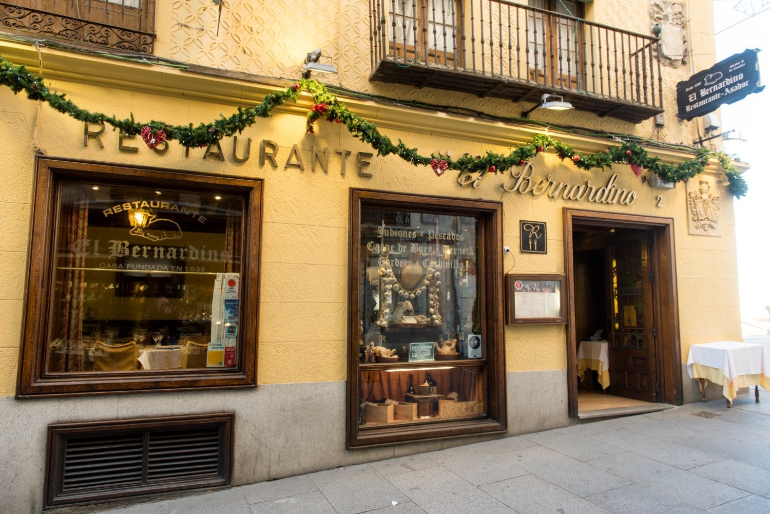 El Bernardino ofrece comida para llevar y servicio de catering completo para disfrutar de las Navidades El Bernardino ofrece comida para llevar y servicio de catering completo para disfrutar de las Navidades