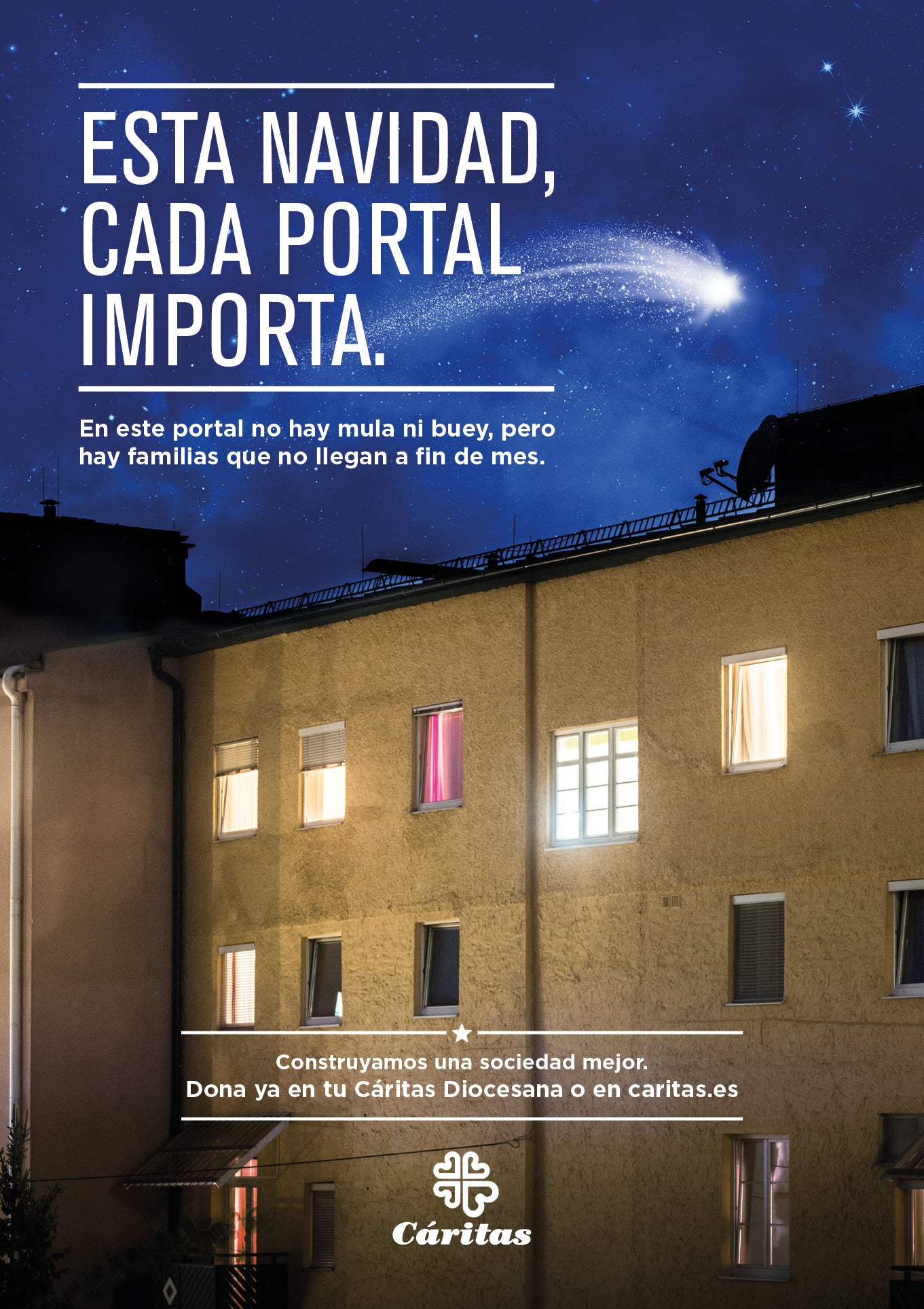 "Cada Portal Importa" nombre de la campaña promovida por Cáritas también en la comarca "Cada Portal Importa" nombre de la campaña promovida por Cáritas también en la comarca