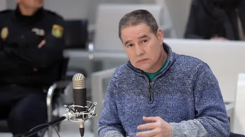 El etarra Troitiño, ante la Audiencia Nacional en una foto de archivo. El etarra Troitiño, ante la Audiencia Nacional en una foto de archivo.