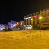 Obras Plaza de España en Alcázar