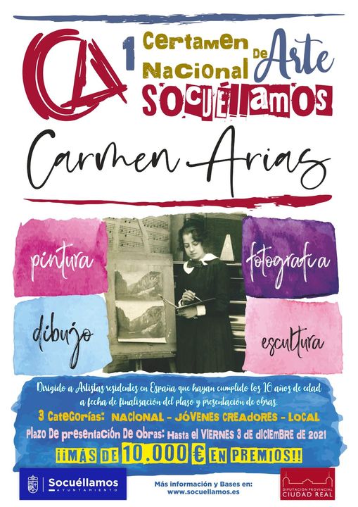Rocío Marín Navarro ganadora del Certamen "Carmen Arias" de Socuéllamos en 2021 Rocío Marín Navarro ganadora del Certamen "Carmen Arias" de Socuéllamos en 2021