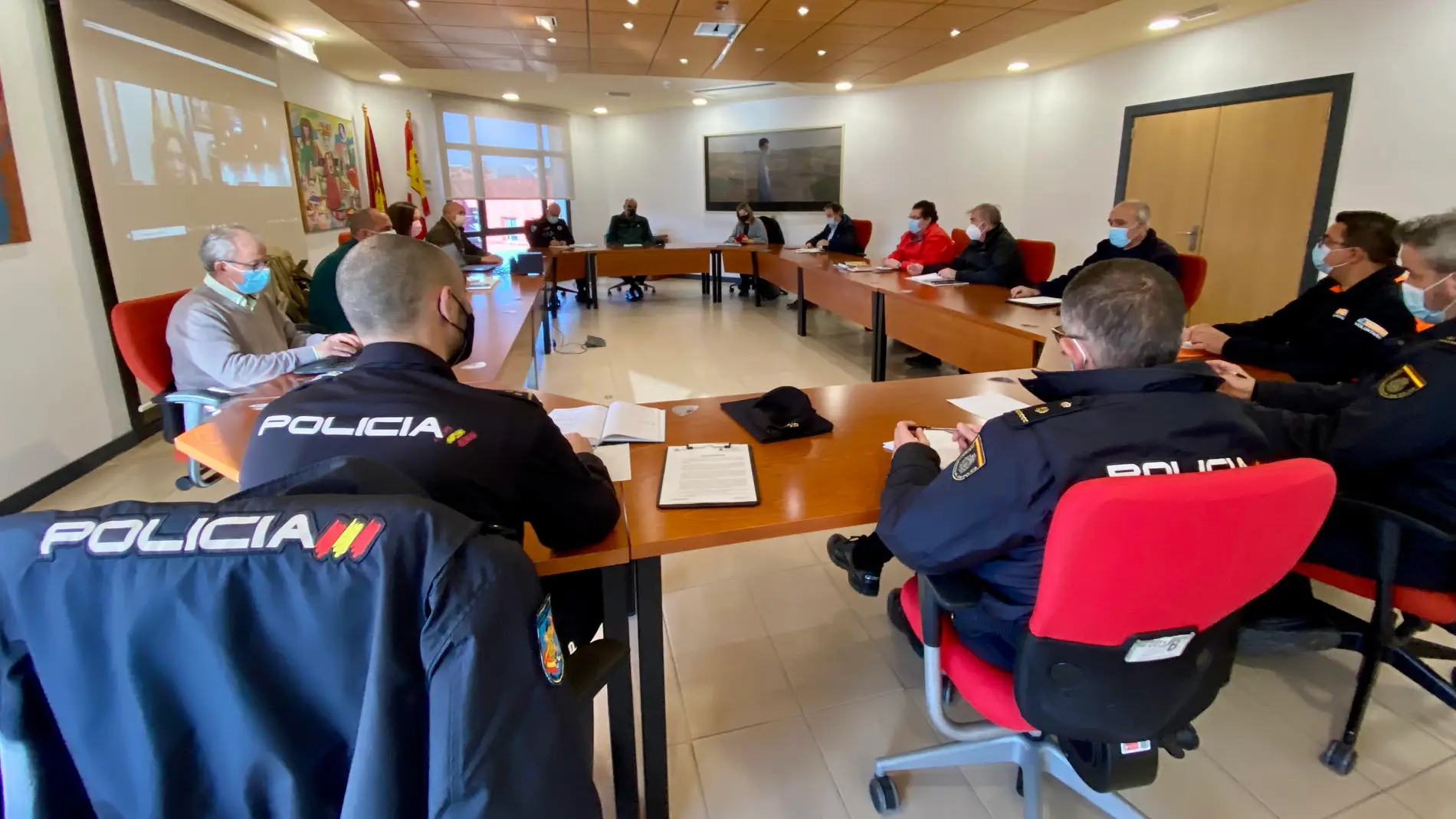 Reunión en el ayuntamiento de Alcázar para garantizar la seguridad del Carnavalcazar