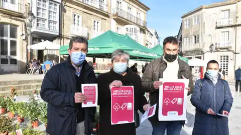 O BNG aposta polo producto galego e local desde Celanova O BNG aposta polo producto galego e local desde Celanova