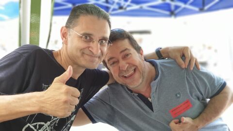 Pedro Amorós y Rafa Pacheco 