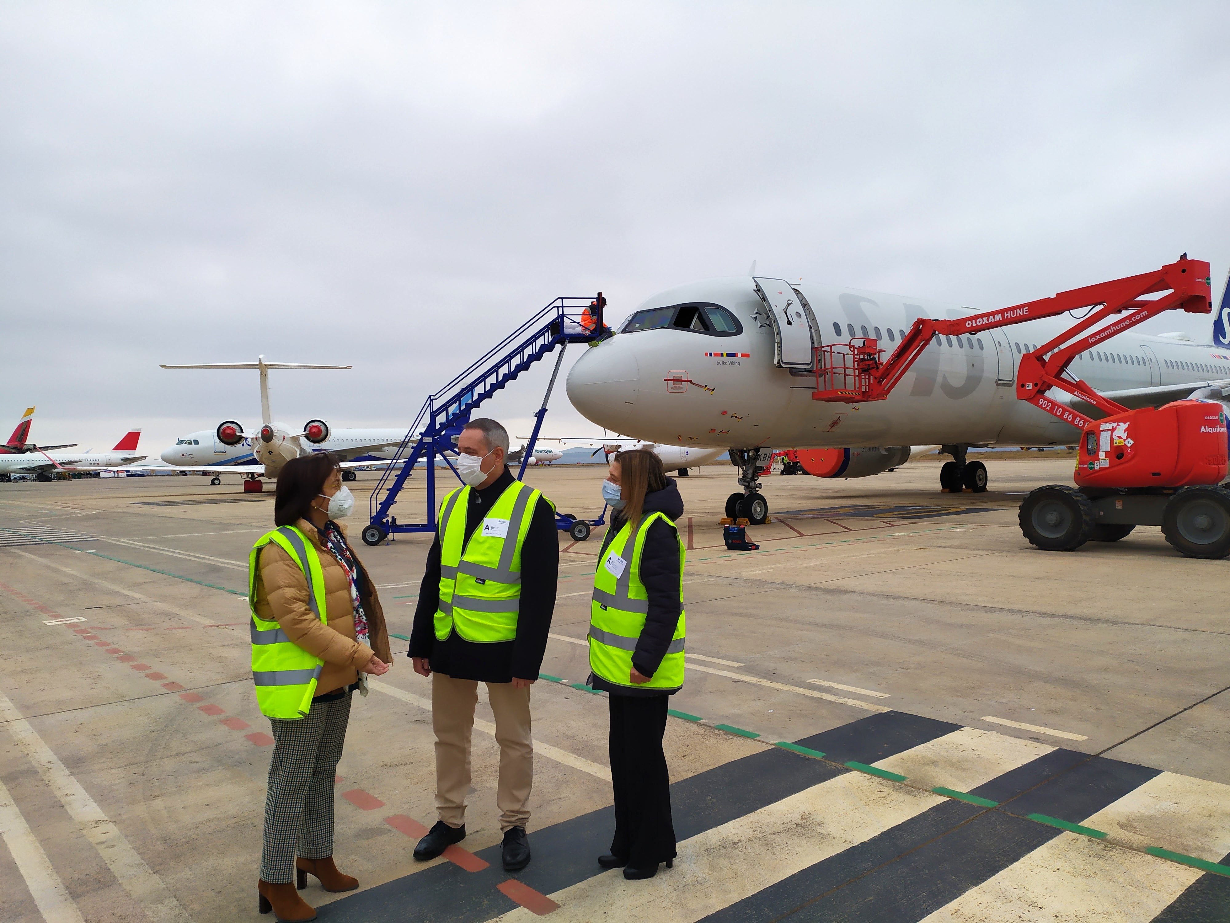 El aeropuerto de Castellón traslada sus actividades y planes de expansión al CES-CV El aeropuerto de Castellón traslada sus actividades y planes de expansión al CES-CV