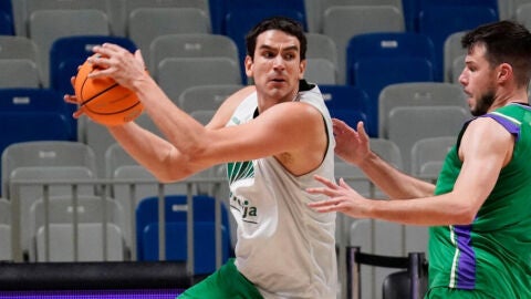 Carlos Su&aacute;rez: "El rebote defensivo ser&aacute; clave para ganar al Joventut"