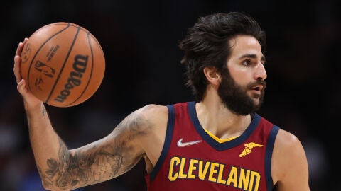 Ricky Rubio, con los Cavaliers