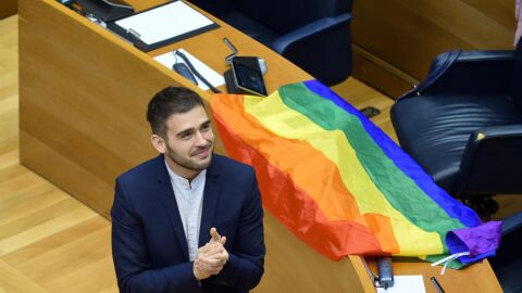 Fran Ferri, portavoz de Compromís en Les Corts.