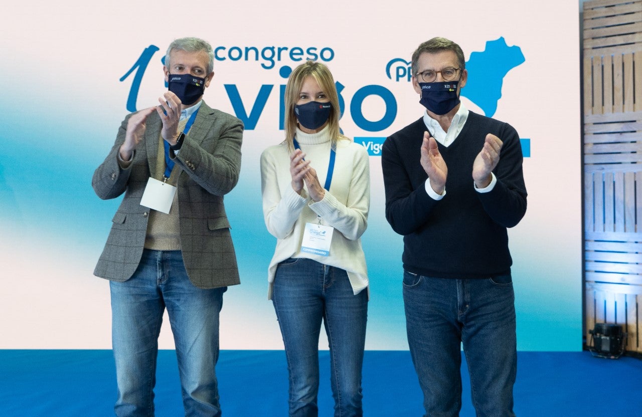 MFT, tras su victoria en las primarias del PP de Vigo: "Aquí no sobra nadie" MFT, tras su victoria en las primarias del PP de Vigo: "Aquí no sobra nadie"