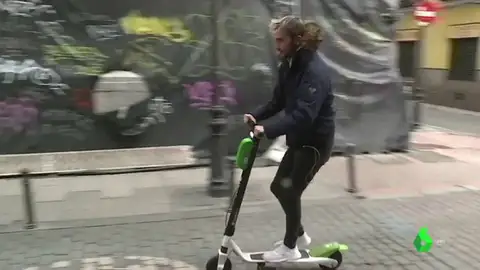 Patinete eléctrico campaña control