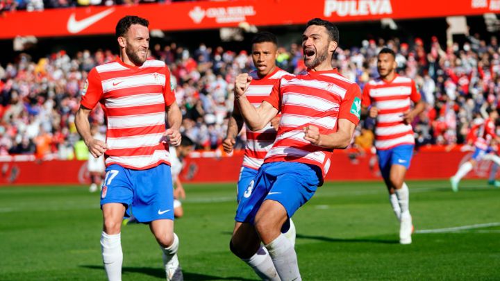 El Granada CF golea al Mallorca en el día de Jorge Molina El Granada CF golea al Mallorca en el día de Jorge Molina