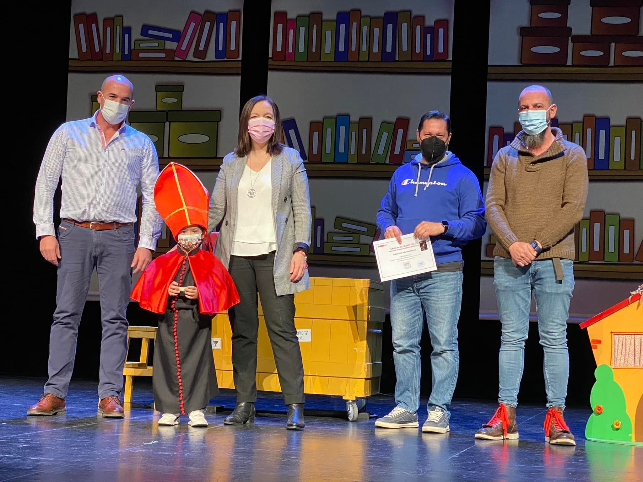 Daniel Monge Avilés, Obispillo del Carnavalcazar 2021 Daniel Monge Avilés, Obispillo del Carnavalcazar 2021