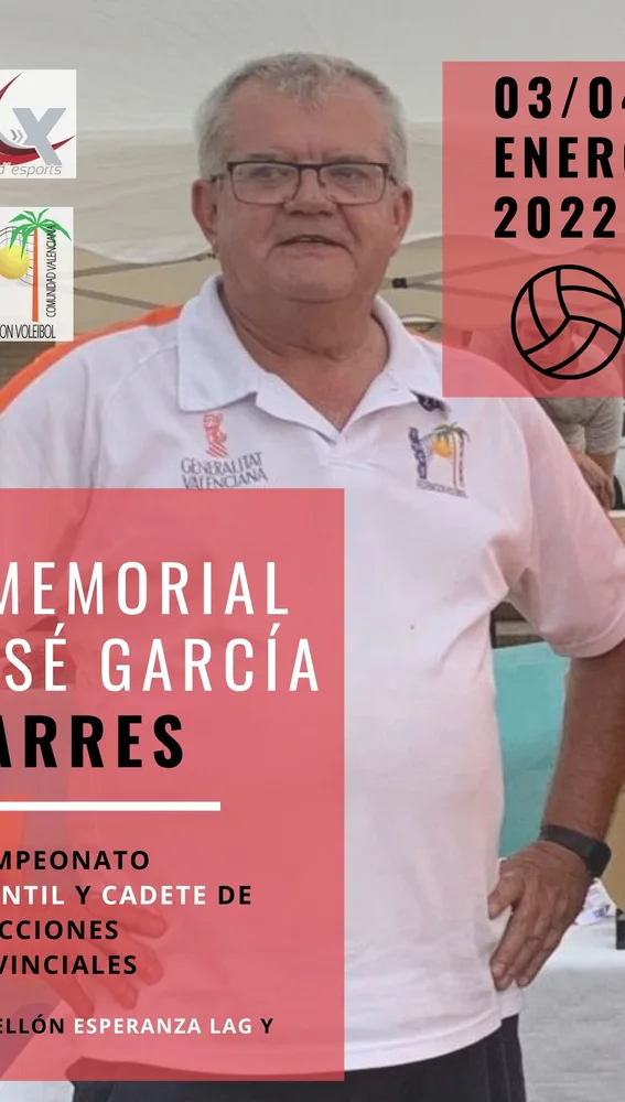 Pepe García Parres, una de las personas más relevantes del voleibol en Elche.
