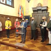 Huesca rinde homenaje a Juan de Lanuza 