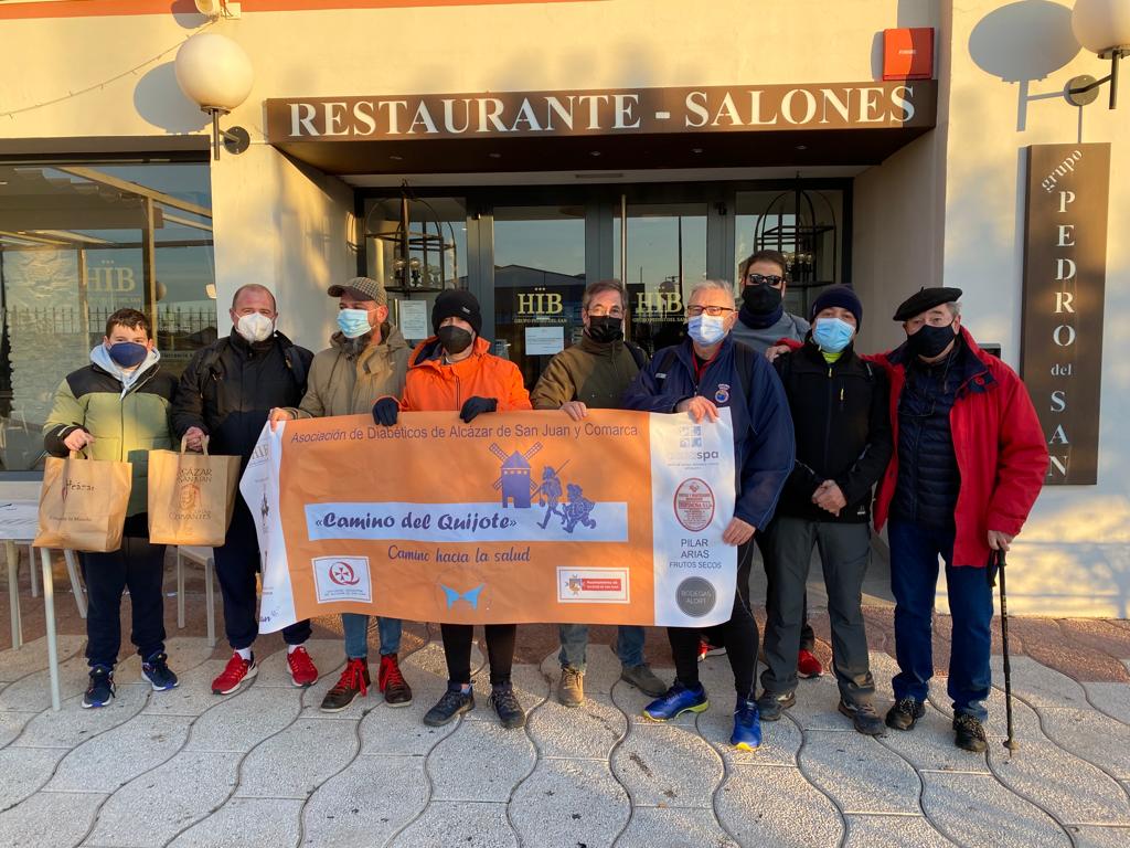 Diabéticos de la comarca "por los Caminos del Quijote" Diabéticos de la comarca "por los Caminos del Quijote"