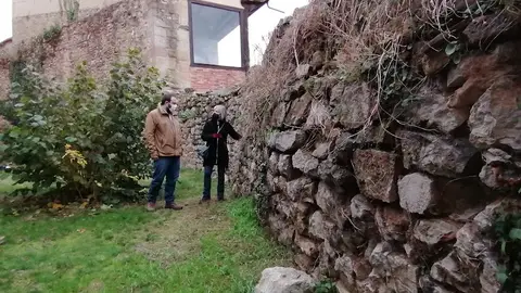 Aguilar destina cerca de 43.000 euros a la rehabilitación del tramo sur de la muralla Montaña Palentina