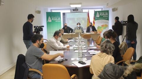Rueda de prensa de Asaja-Alicante Rueda de prensa de Asaja-Alicante
