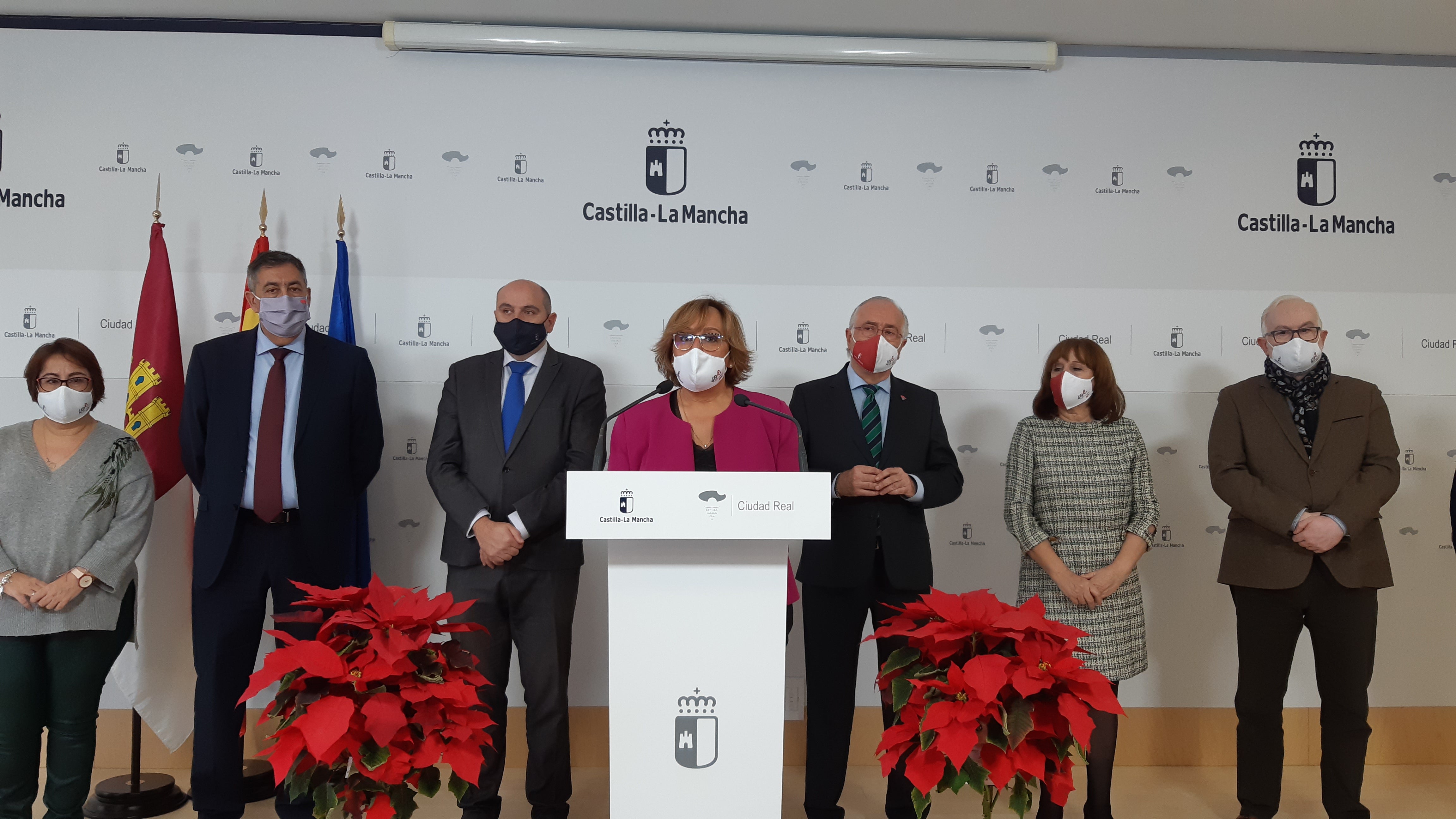 Carmen Olmedo: "En 2021 la Junta ha trabajado a tope en la provincia de Ciudad Real" Carmen Olmedo: "En 2021 la Junta ha trabajado a tope en la provincia de Ciudad Real"