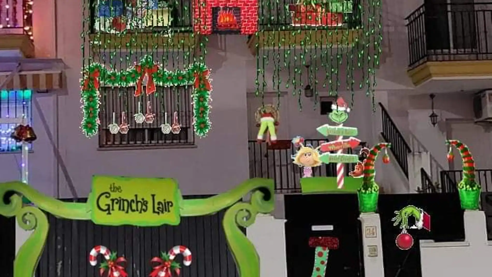 'La casa del Grinch' en Montealto consigue el Premio Especial en el concurso de decoración navideña 