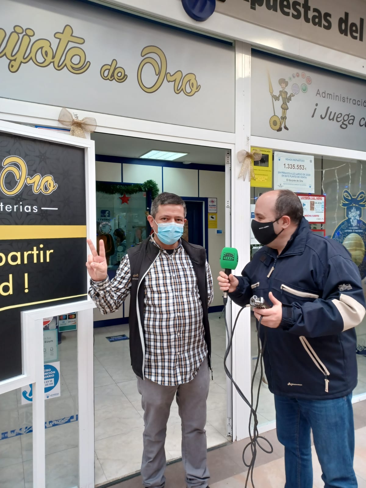 "Otro más, sumado a los cinco anteriores" en "El Quijote de Oro" de Carrefour "Otro más, sumado a los cinco anteriores" en "El Quijote de Oro" de Carrefour