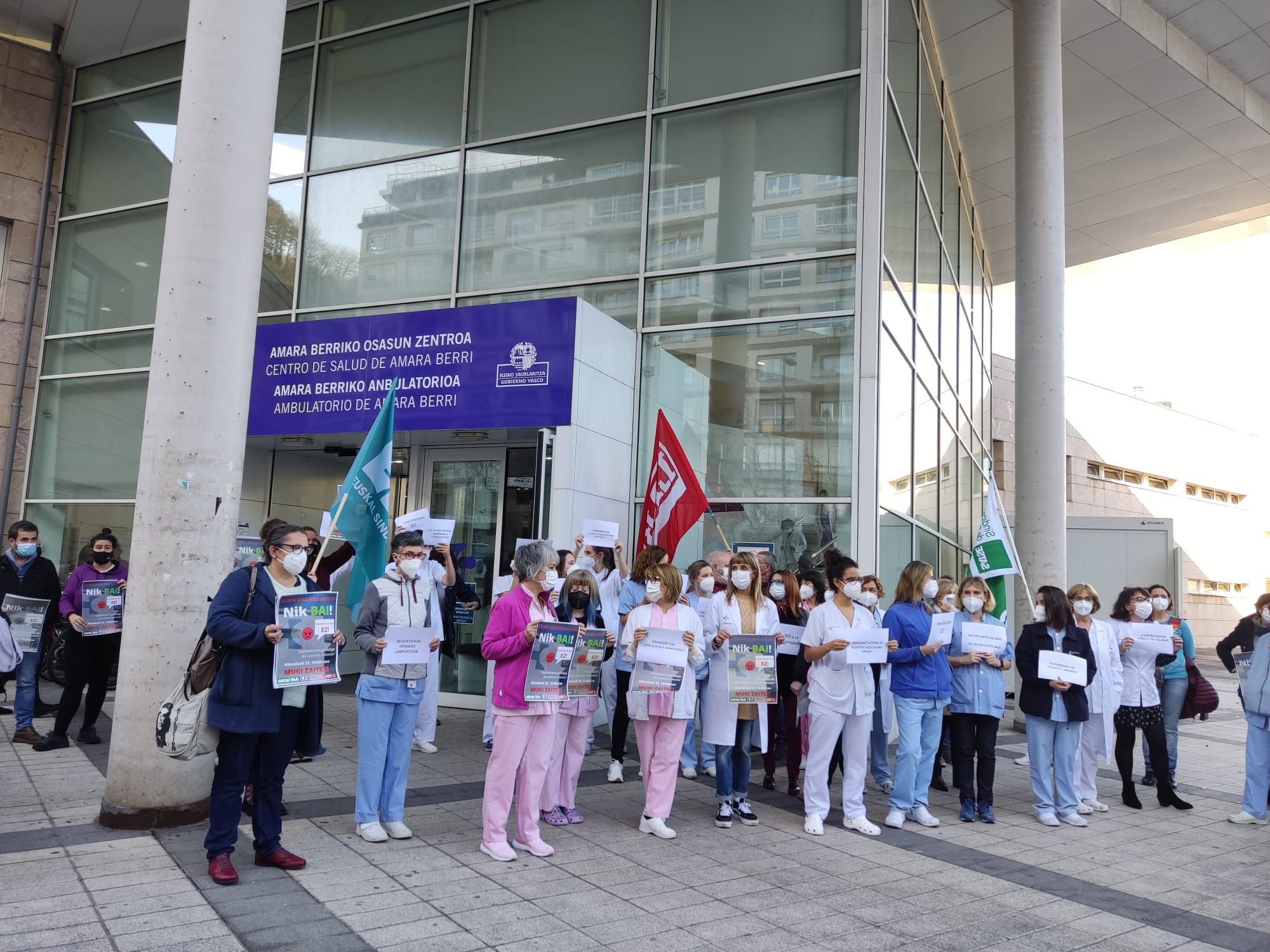 Concentraciones en los centros de salud para denunciar una situación "insostenible" Concentraciones en los centros de salud para denunciar una situación "insostenible"