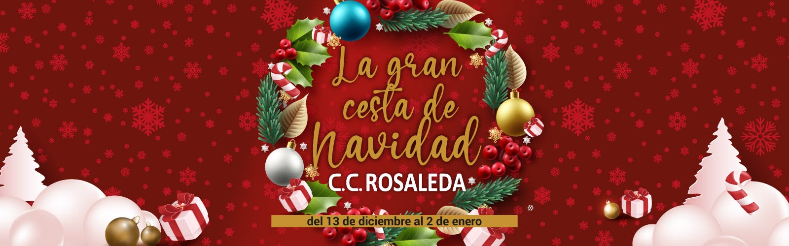 El Centro Comercial Rosaleda 'se viste' de Navidad El Centro Comercial Rosaleda 'se viste' de Navidad