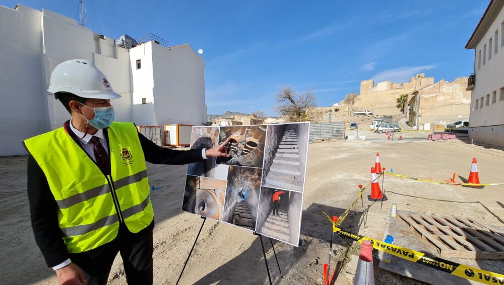 Elda descubre un refugio de la Guerra Civil en el centro de la localidad.