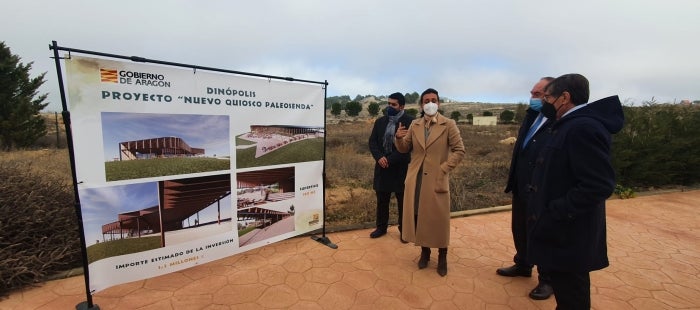 Aliaga: "144.539 visitantes en Dinópolis es una buena cifra" Aliaga: "144.539 visitantes en Dinópolis es una buena cifra"
