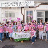 La AECC con la alcaldesa, Patricia Cavada La AECC con la alcaldesa, Patricia Cavada