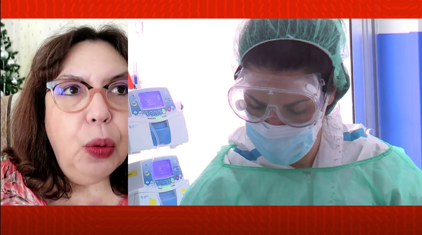 Carmen Zelaya, médico en Sudáfrica: "Tuvimos unos 20 días de ascenso con ómicron y ahora ya vamos bajando" Carmen Zelaya, médico en Sudáfrica: "Tuvimos unos 20 días de ascenso con ómicron y ahora ya vamos bajando"