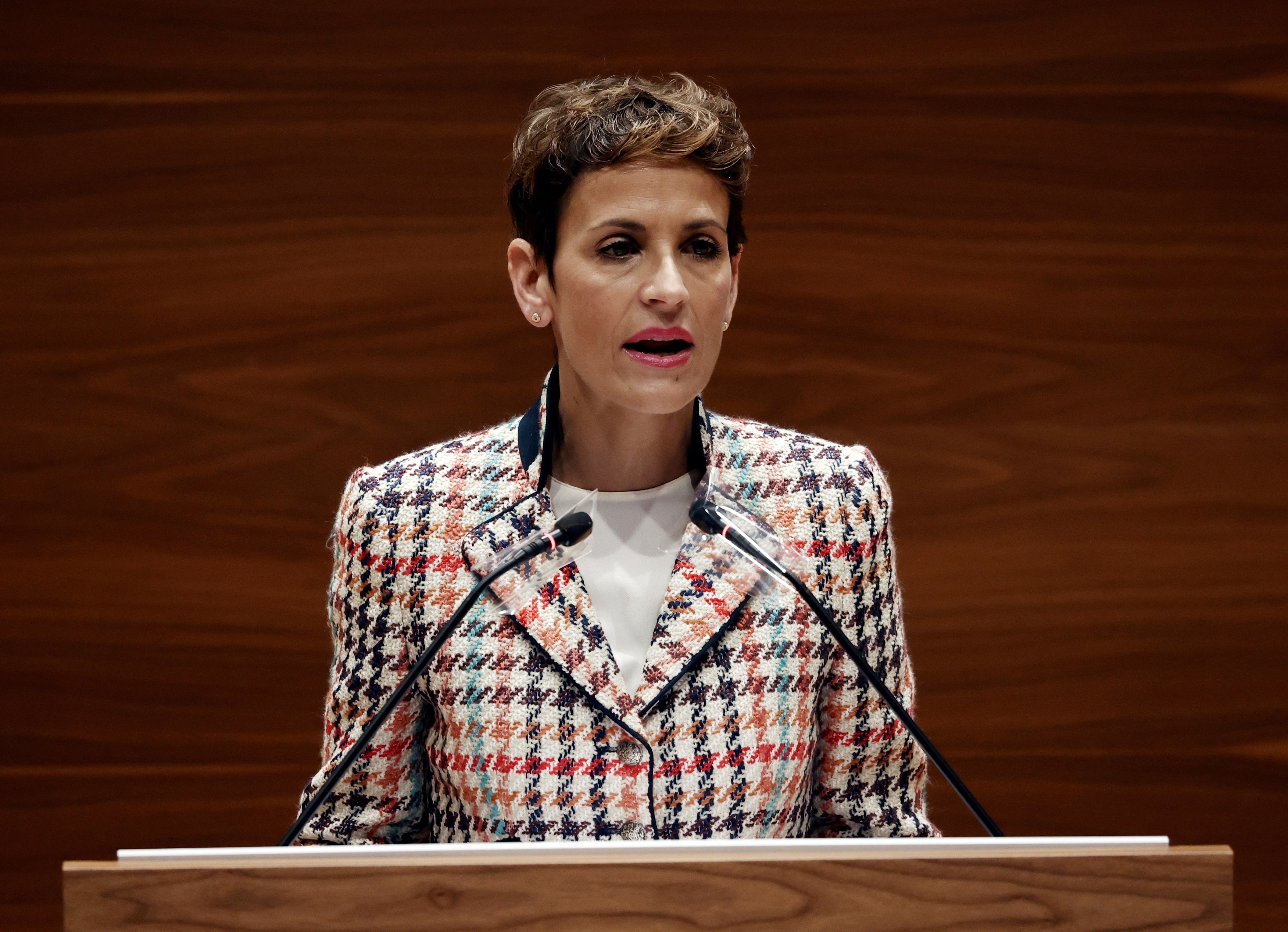 María Chivite, presidenta de Navarra, positivo en coronavirus María Chivite, presidenta de Navarra, positivo en coronavirus