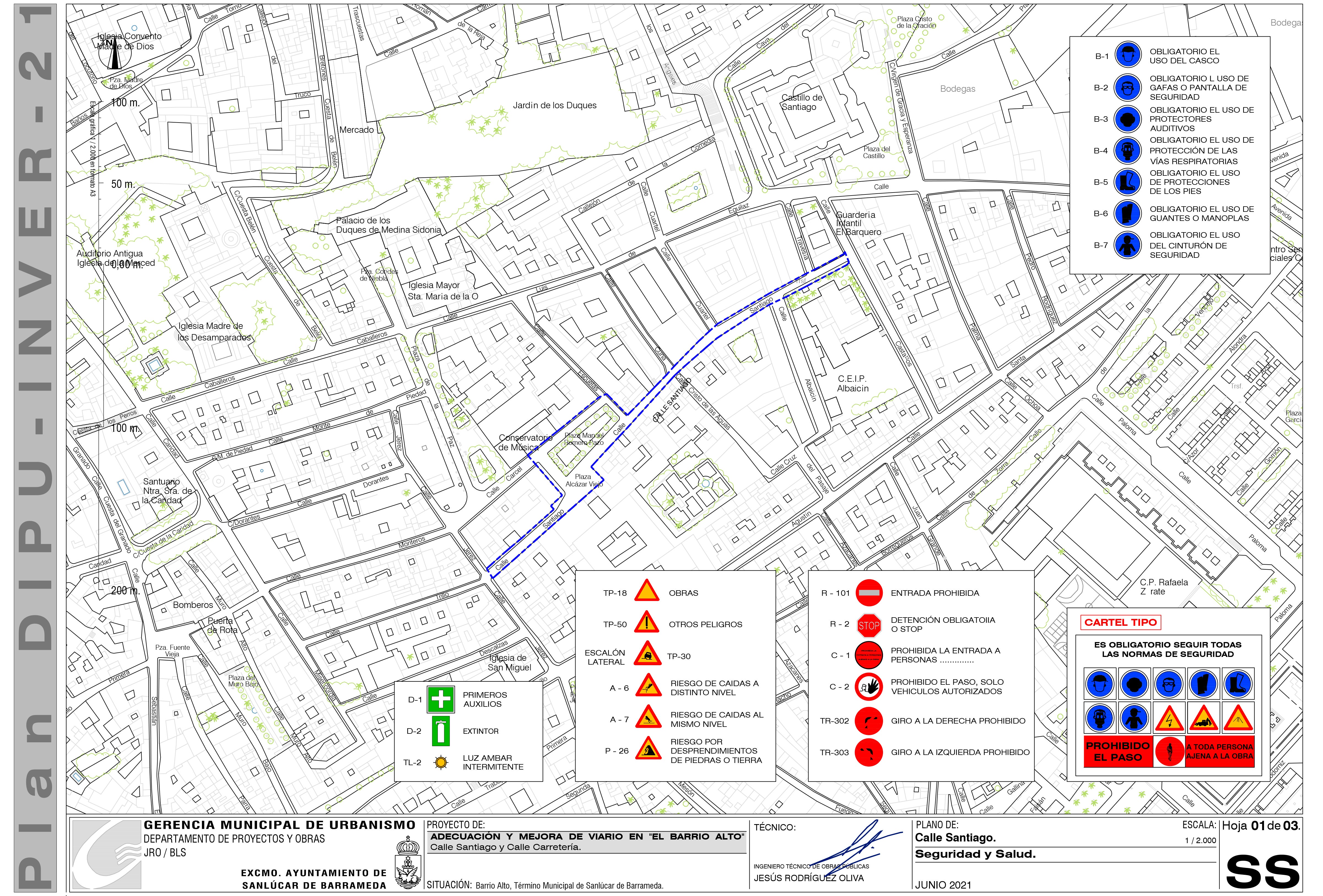 Comienzan las obras de arreglo de las calle Santiago y Carretería Comienzan las obras de arreglo de las calle Santiago y Carretería