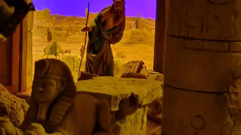 Un belén de la Asociación Gaditana de Belenistas Un belén de la Asociación Gaditana de Belenistas